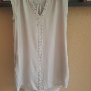 GREYLIN DRESS, Size XS Tan